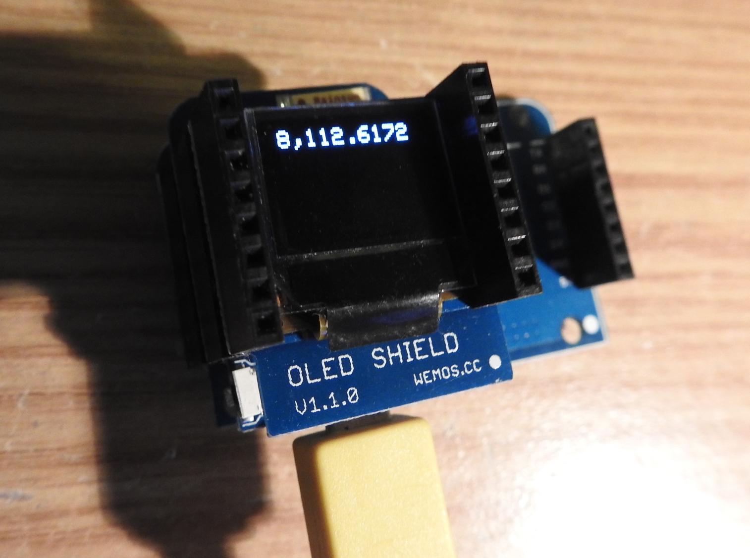 esp8266 bitcoin ticker